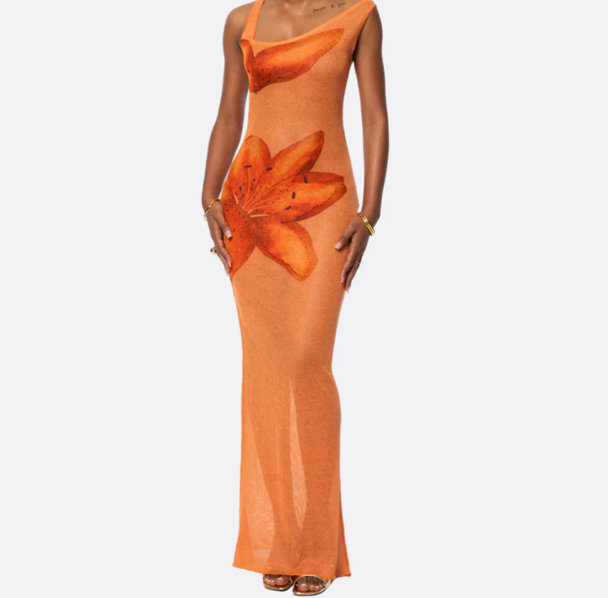 Isabella Marchetti | Floral Print Races Dress For Women