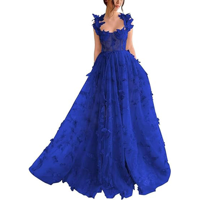 Rosamund Ainsley | Elegant Lace Formal Maxi Dress For Women