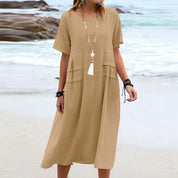 Margaret Ashworth | Summer Midi Dress For Women