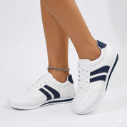 Harriet Collingwell | Classic Stripe Low Top Sneakers For Women