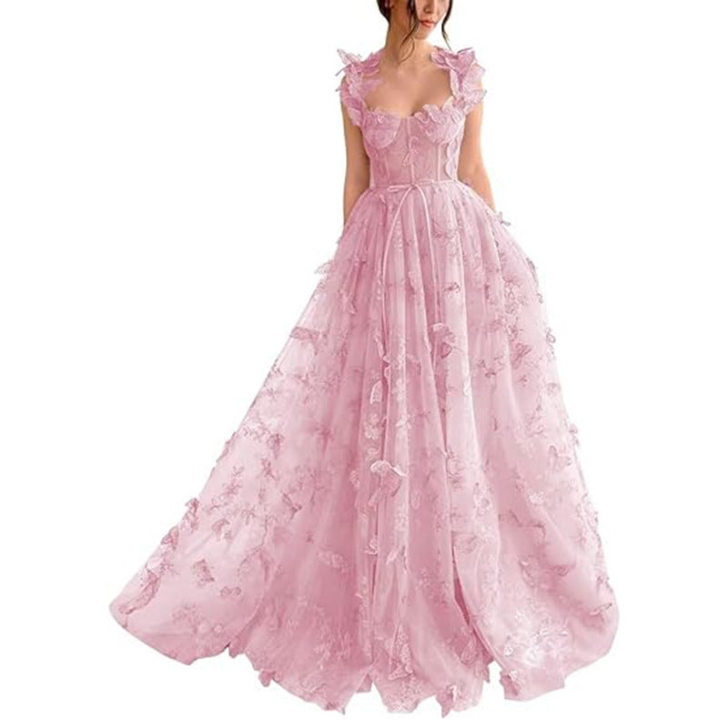 Rosamund Ainsley | Elegant Lace Formal Maxi Dress For Women