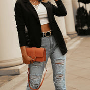 Antonia Merrick | White Work Jacket For Women