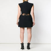 Alexandra Wentworth | Elegant Black Mini Dress For Women