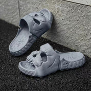 Midnight Bat | Skull Halloween Slippers For Women