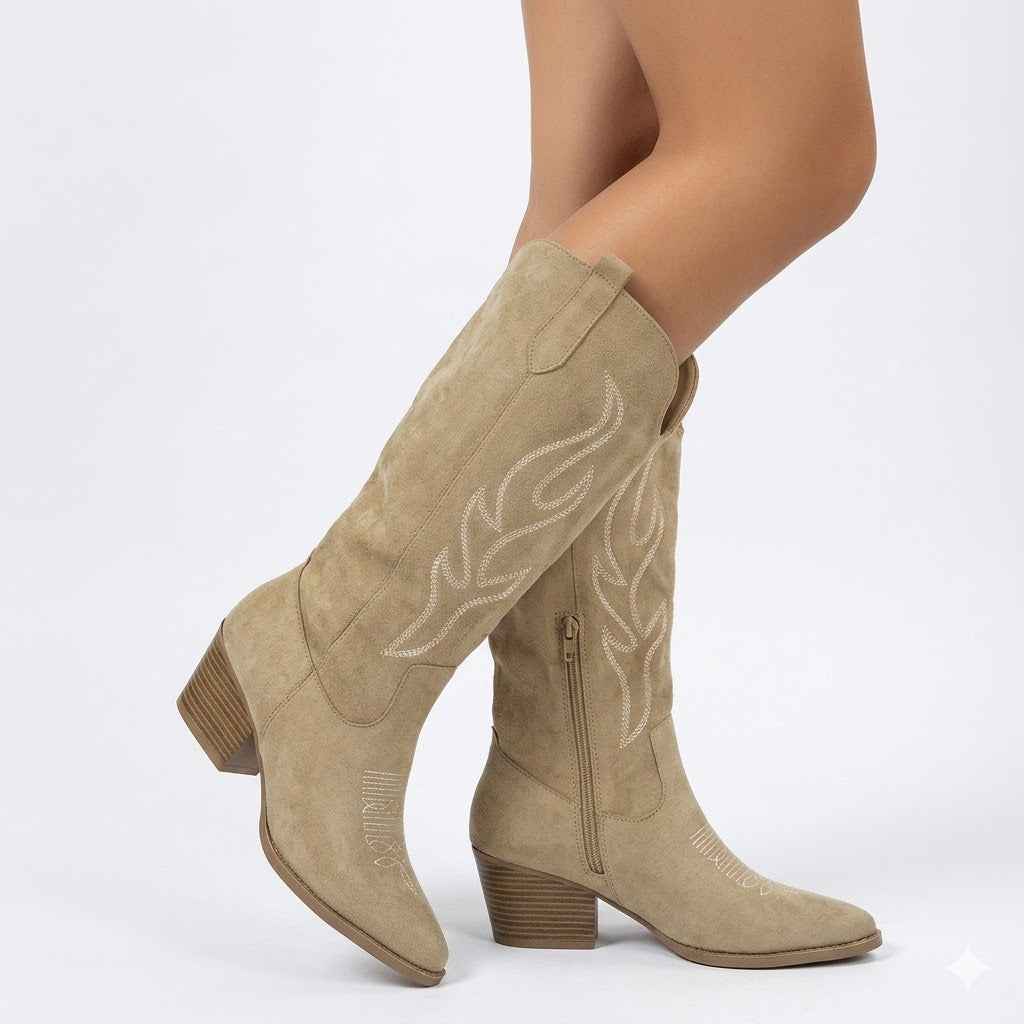 Harriet Dunmore | Western Knee-High Cowboy Boots For Women