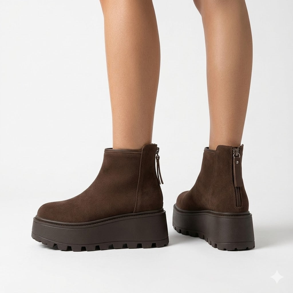 Rosalind Vanthorpe | Chunky Platform Ankle Boots For Women