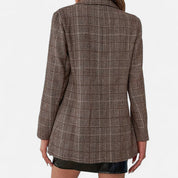 Helena Ravenswood | Tailored Check Blazer For Women