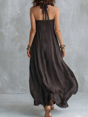Josephine Hartley | Halter Neck Maxi Dress For Women