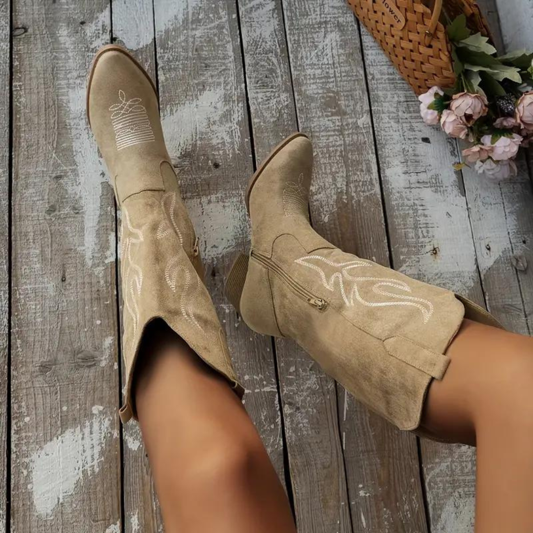 Harriet Dunmore | Western Knee-High Cowboy Boots For Women