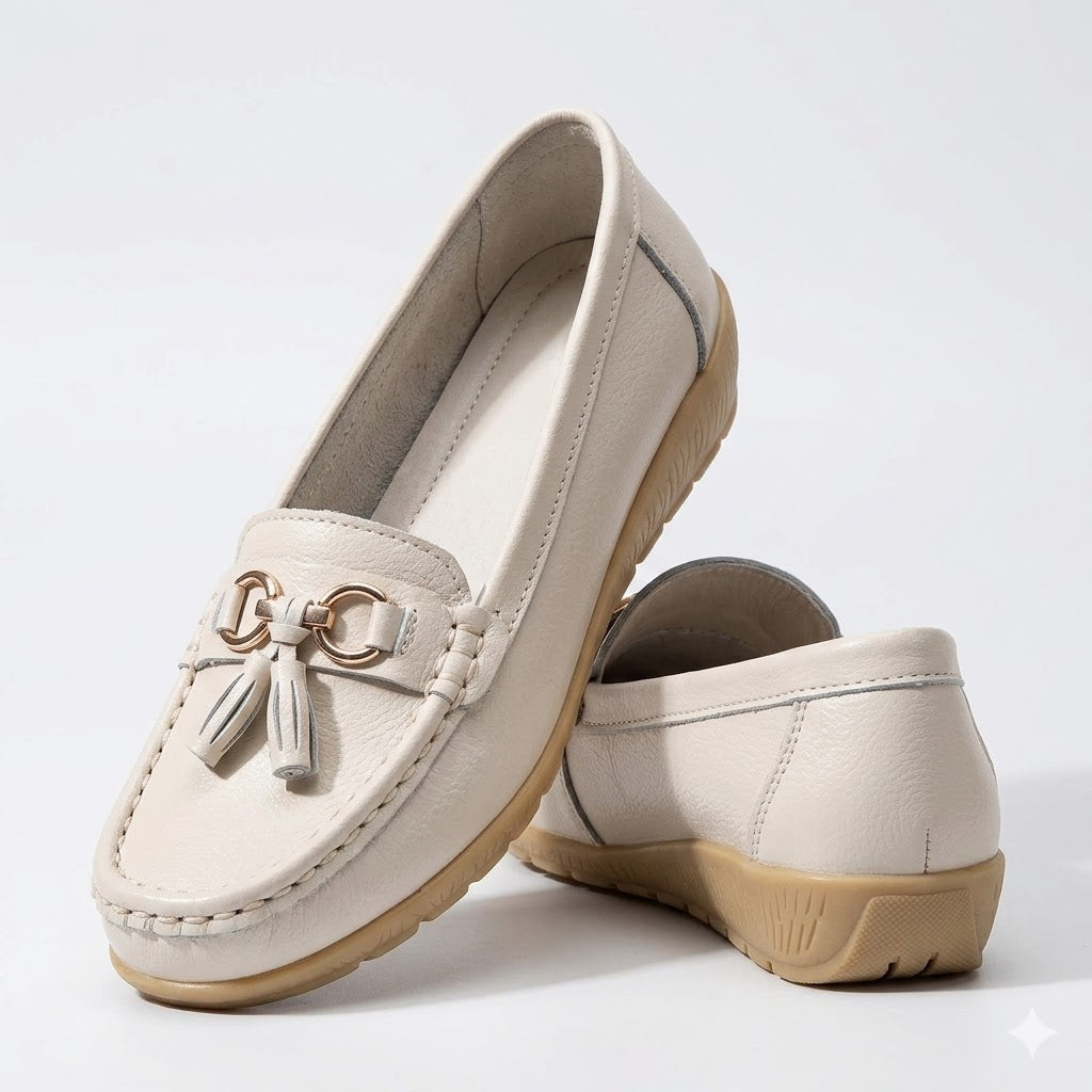 Harriet Collingdale | Classic Tassel Loafer Flat For Women