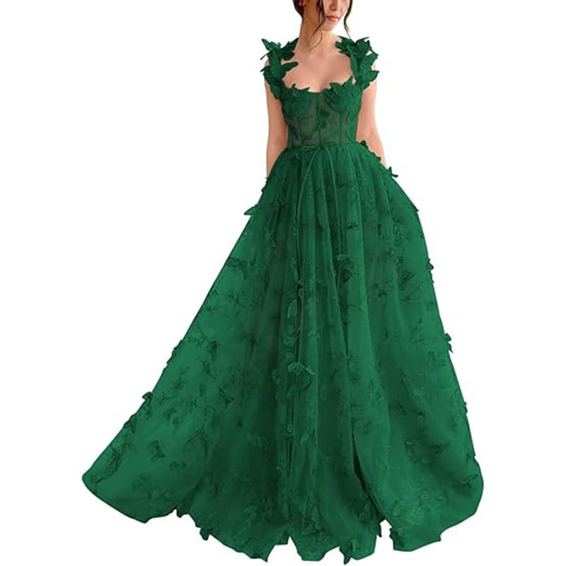 Rosamund Ainsley | Elegant Lace Formal Maxi Dress For Women