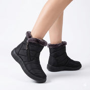 Helena Duncastle | Fur-Lined Snow Ankle Boots For Women