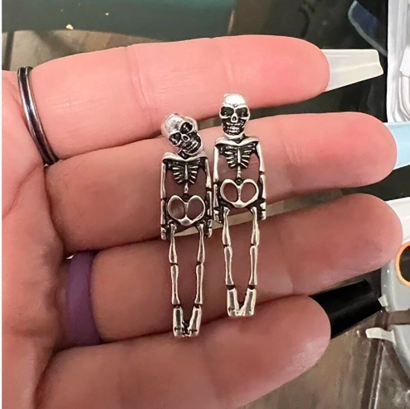 Count Midnight | Skull Halloween Earrings For Women