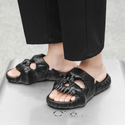 Midnight Bat | Skull Halloween Slippers For Women