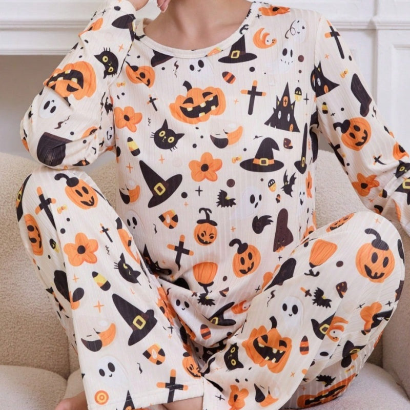 Ghostly Glow | Ghost Halloween Pyjamas For Women