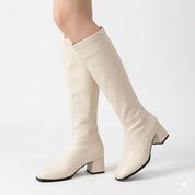 Arabella Stoneford | Knee-High Block Heel Boots For Women