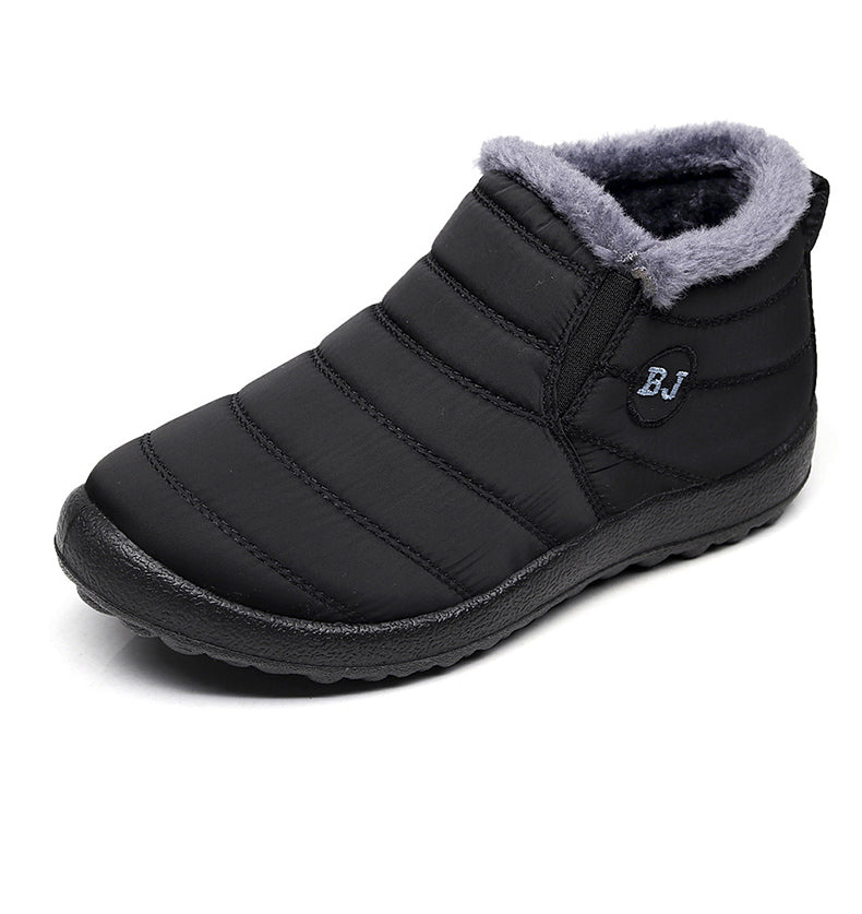 Douglas Hartwell | Fur-Lined Slip-On Snow Ankle Boots For Men