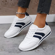 Harriet Collingwell | Classic Stripe Low Top Sneakers For Women