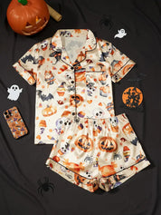Haunted Pumpkin | Halloween Pyjama Set For Women
