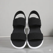 Anastasia Bellmore | Lightweight Elastic Strap Sandals For Women