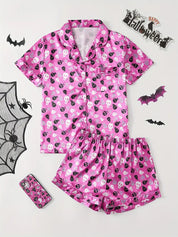 Haunted Pumpkin | Halloween Pyjama Set For Women