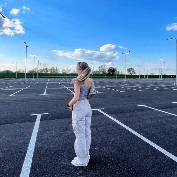 Marlena Whitcroft | High-Waist Cargo Trousers For Women
