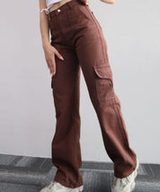 Marlena Whitcroft | High-Waist Cargo Trousers For Women