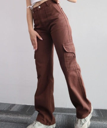 Marlena Whitcroft | High-Waist Cargo Trousers For Women