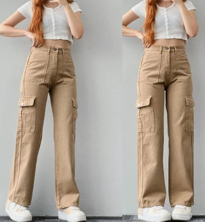 Marlena Whitcroft | High-Waist Cargo Trousers For Women