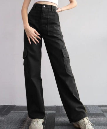 Marlena Whitcroft | High-Waist Cargo Trousers For Women