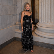 Amara Whitlock | Formal Maxi Dress With Scarf Neck For Women