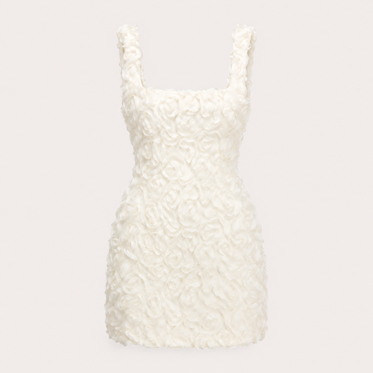 Amelia Fontaine | Cocktail Mini Dress With 3D Floral Detail For Women