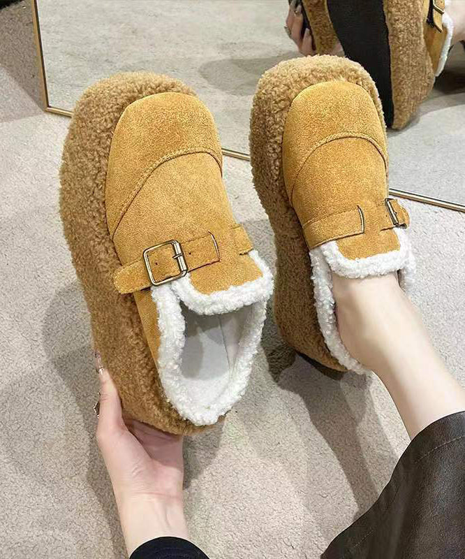 Lucinda Sherbourne | Platform Shearling Slip-On Slippers For Women