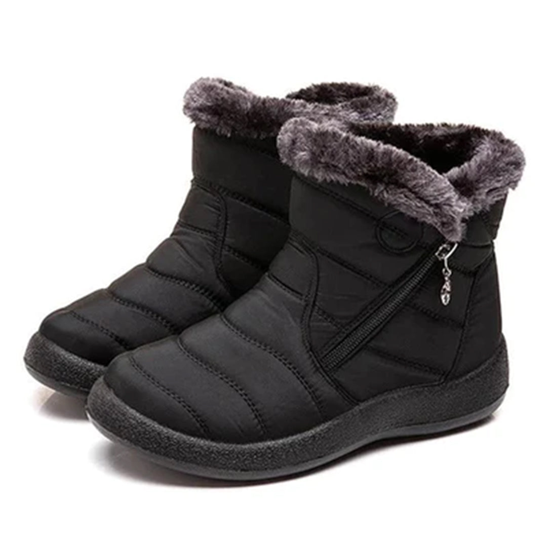 Helena Duncastle | Fur-Lined Snow Ankle Boots For Women