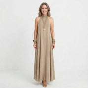 Josephine Hartley | Halter Neck Maxi Dress For Women