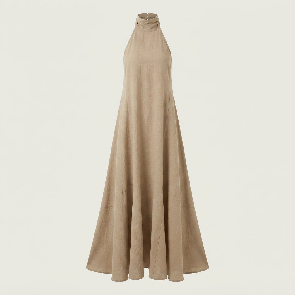 Josephine Hartley | Halter Neck Maxi Dress For Women