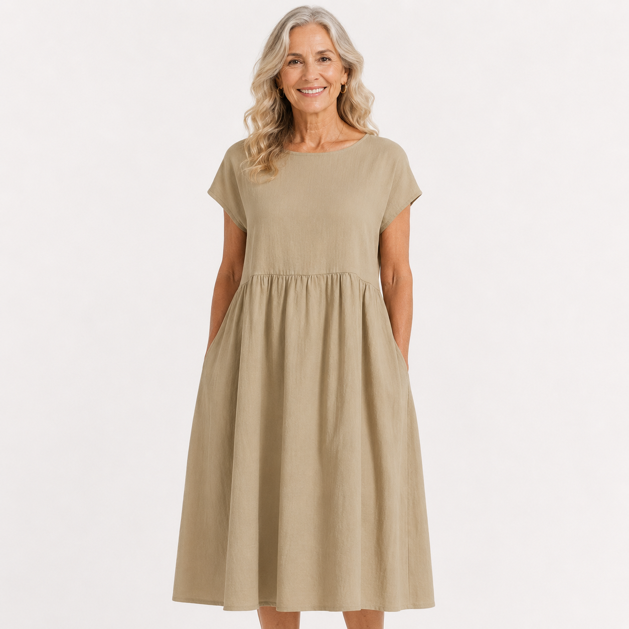 Frances Alderton | Relaxed Midi Dress For Women