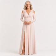 Lucinda Beaumont | Cold-Shoulder Maxi Dress For Women