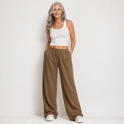 Nadine Colsworth | Wide Leg Sweatpants For Women