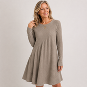 Marguerite Holloway | Ribbed Knit Midi Dress For Women