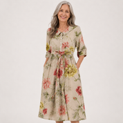 Winifred Calloway | Floral Print Maxi Dress For Women
