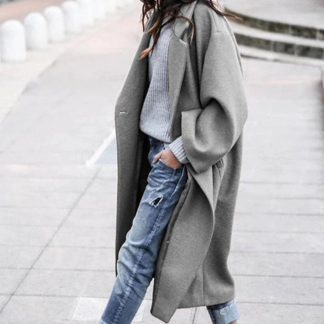 Francine Aldworth | Longline Wrap Coat For Women