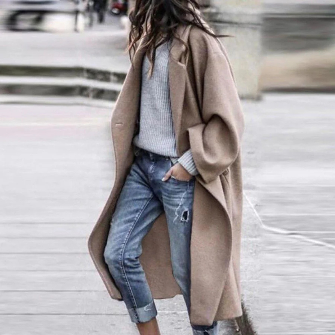 Francine Aldworth | Longline Wrap Coat For Women
