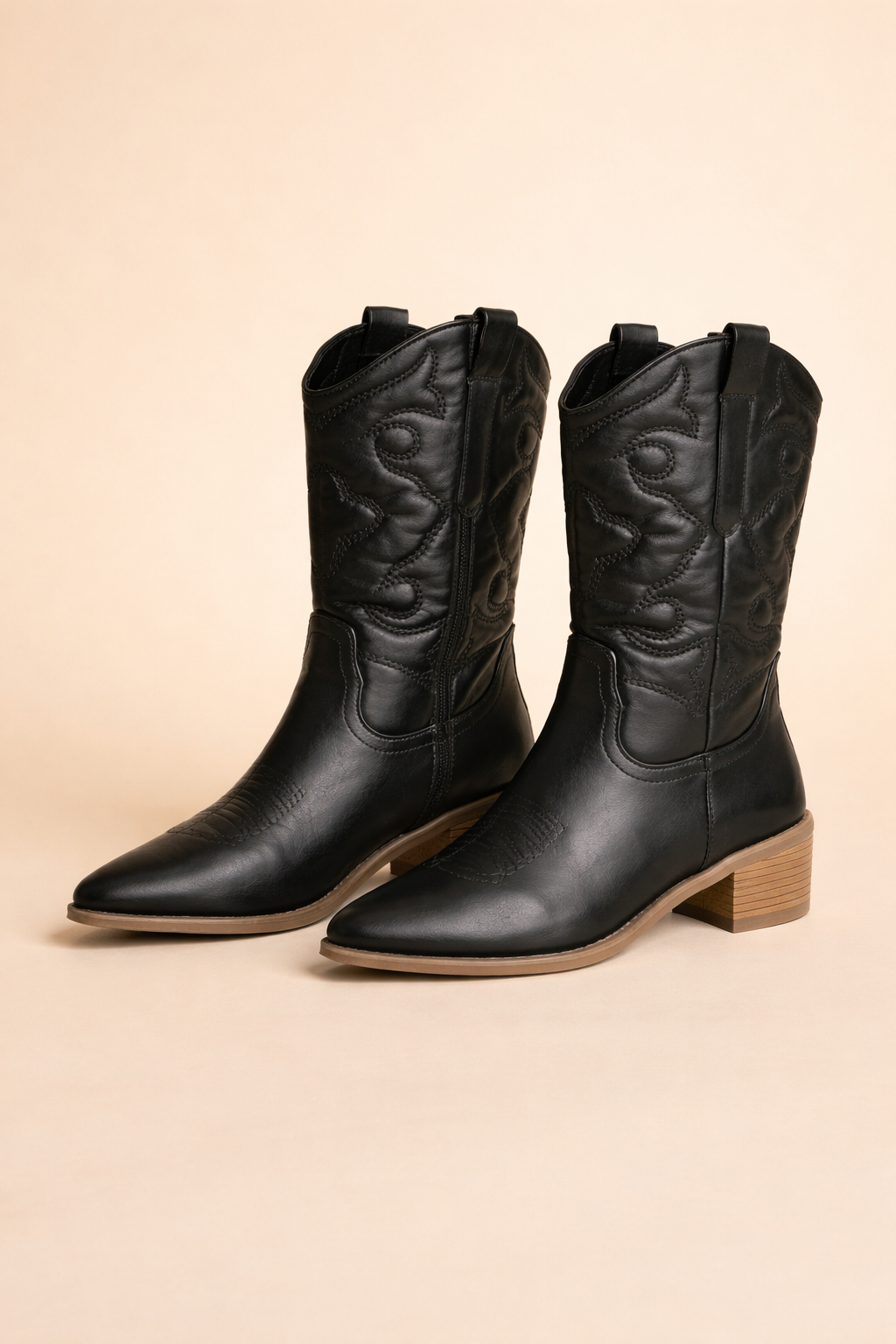 Harriet Dunmore | Black Western Cowboy Boots For Women