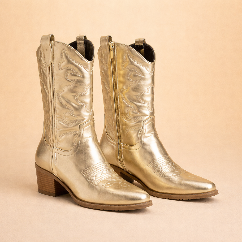Harriet Dunmore | Black Western Cowboy Boots For Women