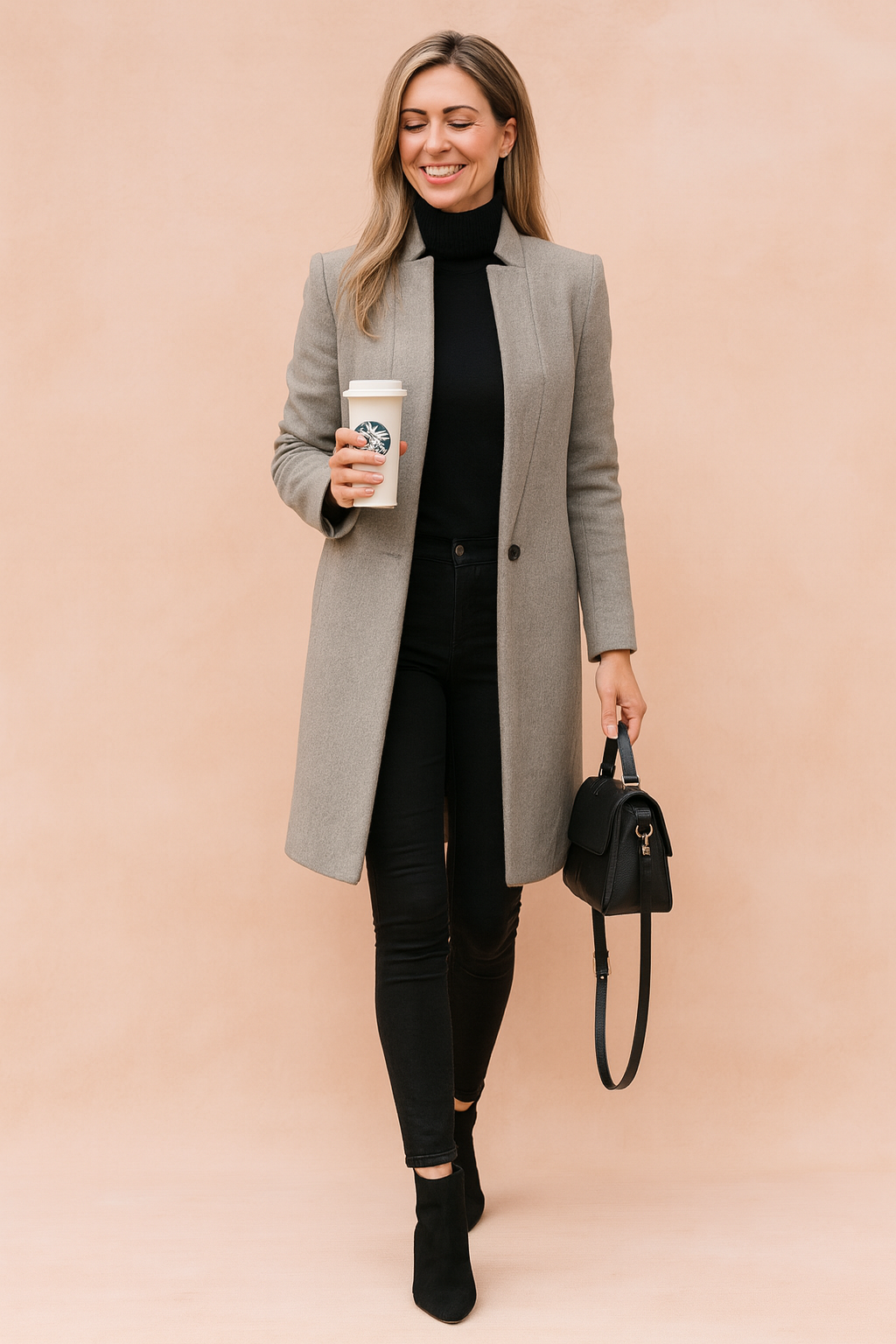 Rosalinde Clayworth | Classic Camel Overcoat For Women