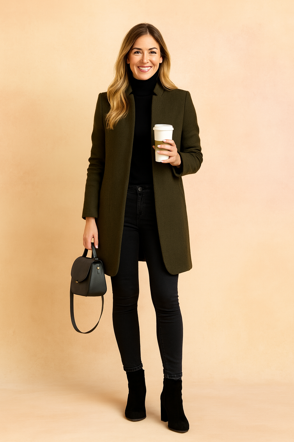 Rosalinde Clayworth | Classic Camel Overcoat For Women
