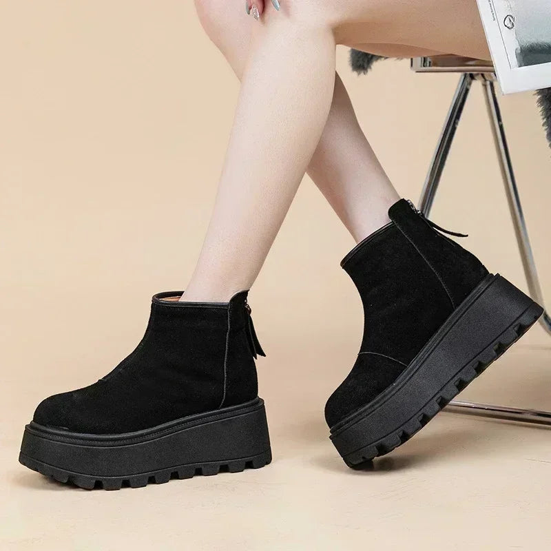 Rosalind Vanthorpe | Chunky Platform Ankle Boots For Women