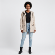 Harriet Collingbourne | Hooded Waterproof Rain Jacket For Women