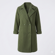 Verena Colthurst | Longline Double-Breasted Overcoat For Women